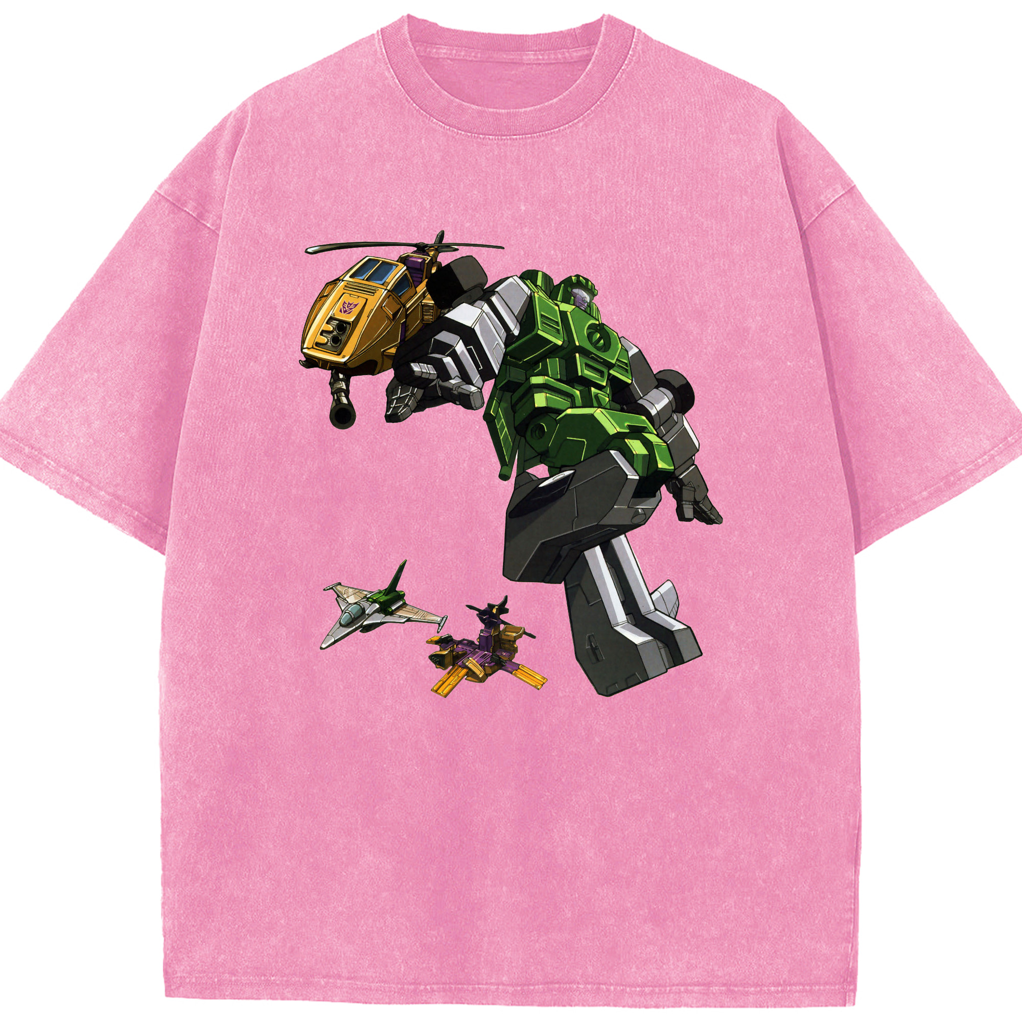 （画像用）  綿100% ヴィンテージ風 半袖Tシャツ（フロントプリント）